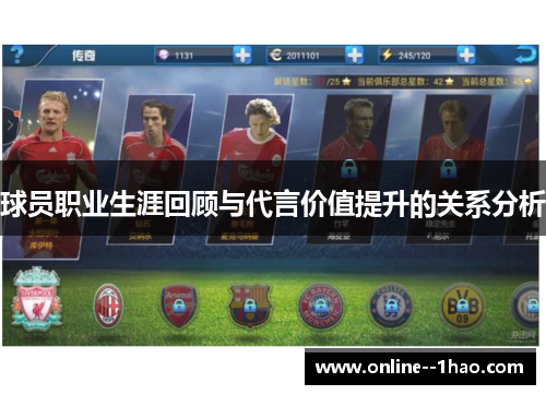 球员职业生涯回顾与代言价值提升的关系分析